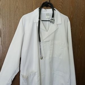 Halloween Dr's Jacket and Real Stethoscope